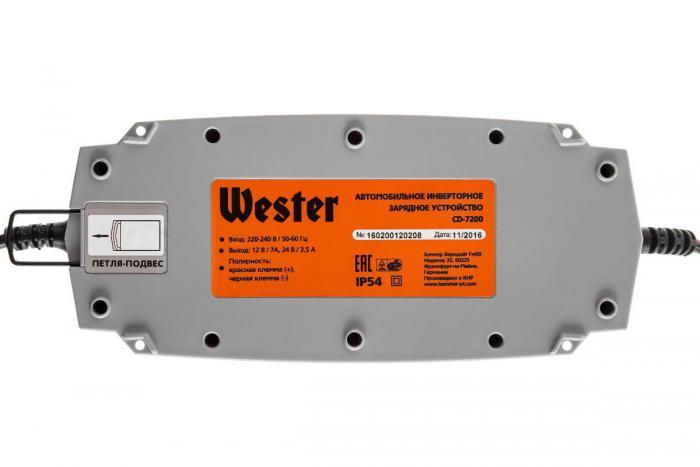 Зарядное устройство WESTER CD-7200 - фото 3 - id-p219048990