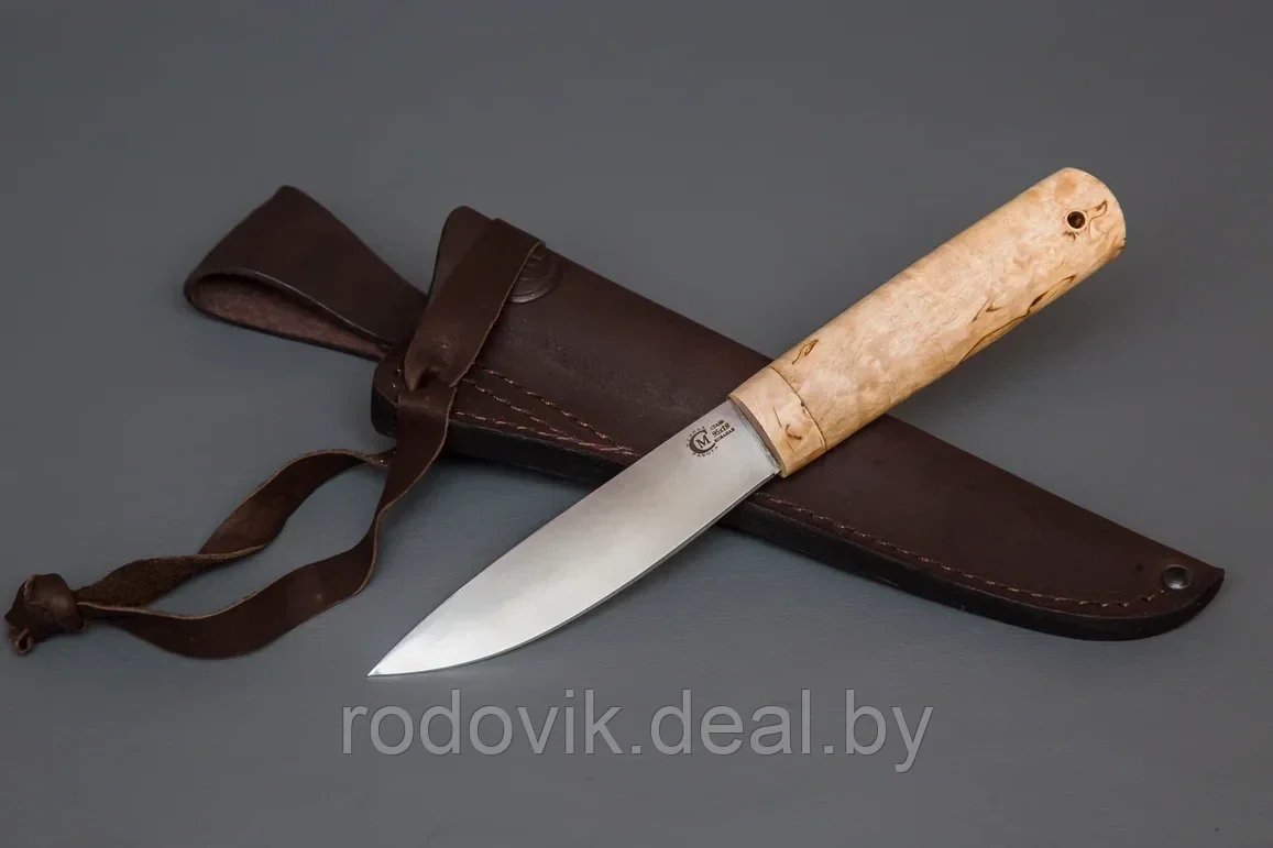 Нож "Якутский" средний (карелка) НОВИНКА - фото 4 - id-p220152448