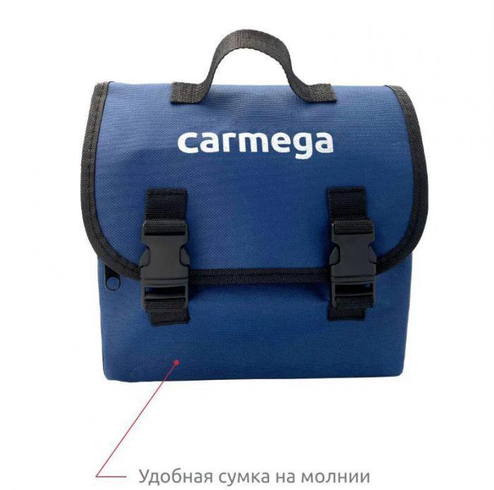 Компрессор автомобильный CARMEGA VS22 Автокомпрессор воздушный для гаража - фото 4 - id-p220140565