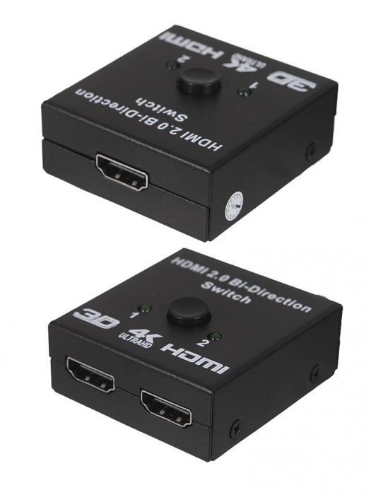 Сплиттер Palmexx Переключатель HDMI 1x2/2x1 PX/SWITCH-BIDIR - фото 1 - id-p219549427