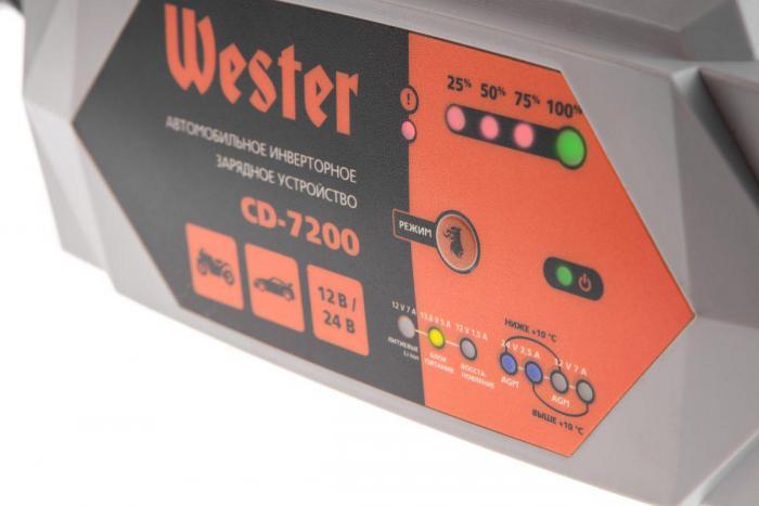 Зарядное устройство WESTER CD-7200 - фото 5 - id-p219070432