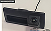 Цветная штатная камера заднего вида Audi A3 A4 A5 A6 (112мм*50мм) в ручку открывания багажника AHD, фото 2