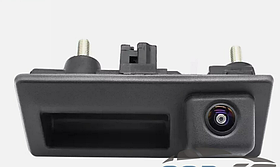 Цветная штатная камера заднего вида Audi A3 A4 A5 A6 (112мм*50мм) в ручку открывания багажника AHD