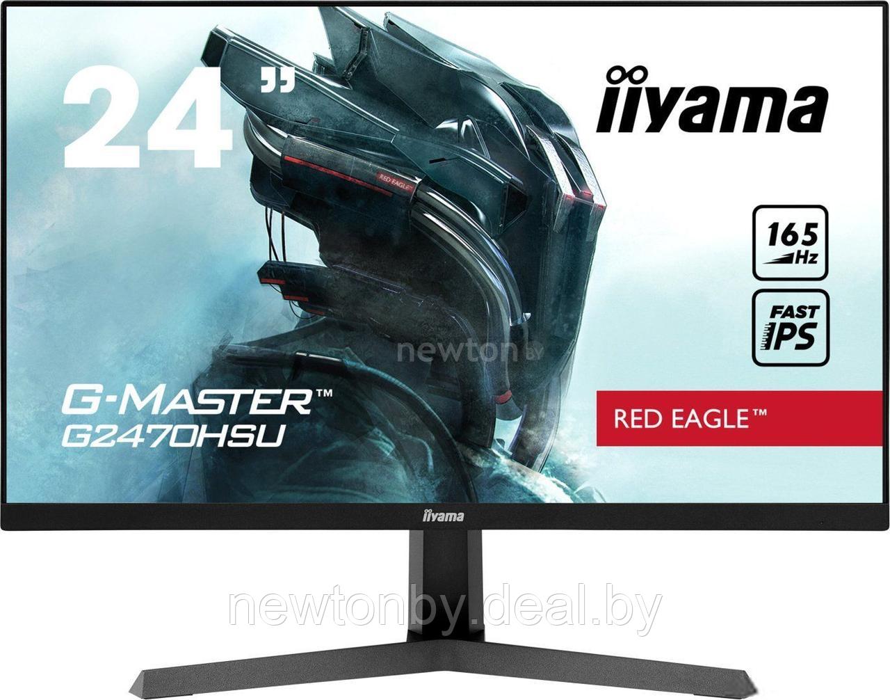 Игровой монитор Iiyama Red Eagle G-Master G2470HSU-B1 - фото 1 - id-p220153247