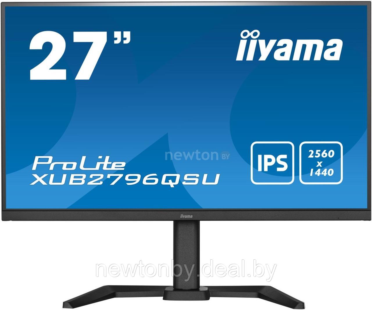 Монитор Iiyama ProLite XUB2796QSU-B5 - фото 1 - id-p220153248