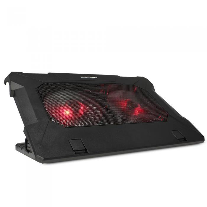 Охлаждающая подставка для охлаждения ноутбука Crown CMLC-530T столик трансформер складной - фото 1 - id-p219628220