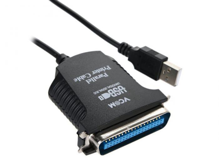 Аксессуар Vcom USB - LPT 1.8m VUS7052 - фото 1 - id-p220140727