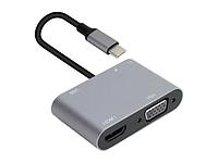 Адаптер AOpen USB Type-C - VGA / HDMI / PD ACU4511