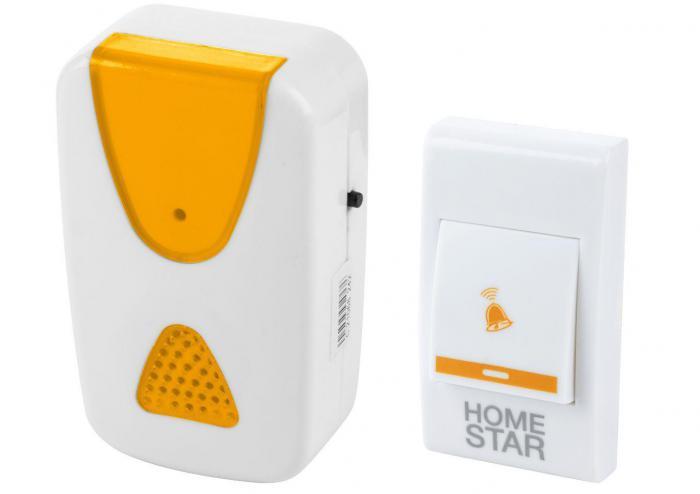 Звонок дверной беспроводной HOMESTAR HS-0103 цифровой домашний дистанционный - фото 2 - id-p220140752