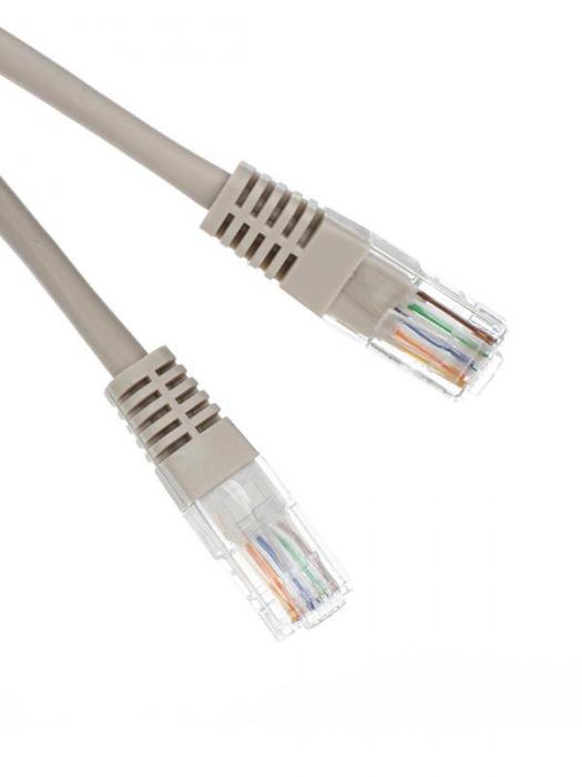 Сетевой кабель AOpen Qust UTP cat.5e 50m Grey ANP511 50M - фото 1 - id-p220140833