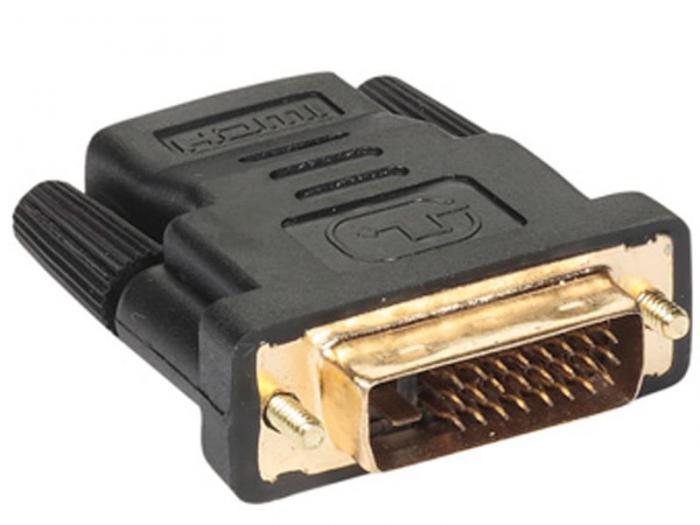 Аксессуар Vcom HDMI 19F to DVI-D 25M VAD7818 - фото 1 - id-p220140839