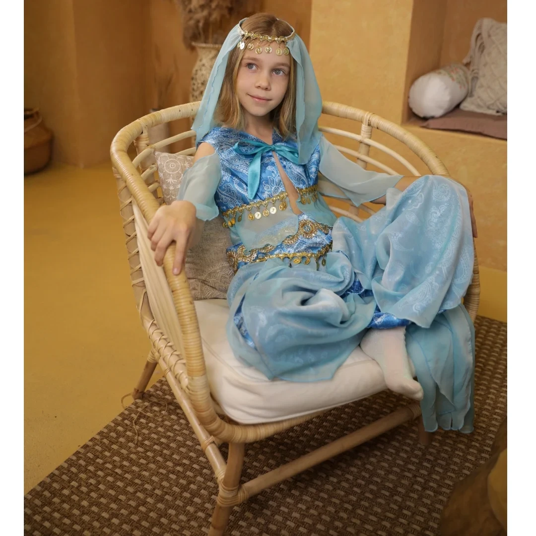 Детский карнавальный костюм Восточная Красавица Пуговка 2057 к-19 - фото 9 - id-p154172373