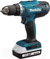 Профессиональная дрель-шуруповерт Makita DF488DWE