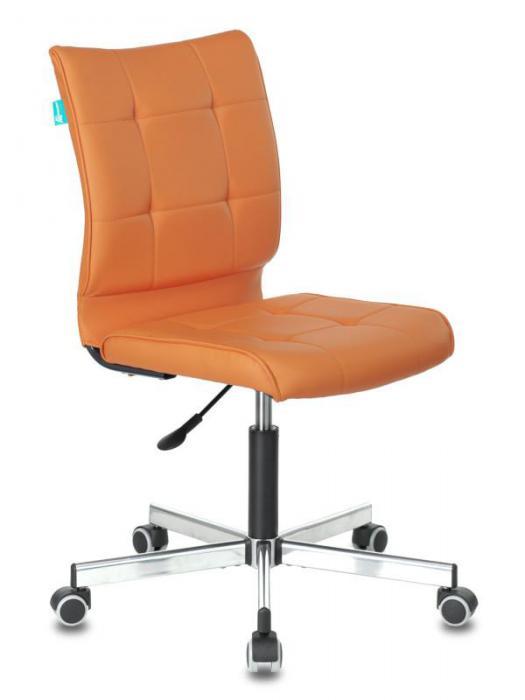 Компьютерное кресло Бюрократ CH-330M/OR-20 оранжевое офисное для компьютера оператора без подлокотников - фото 1 - id-p220138961