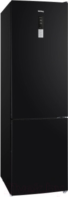 Холодильник с морозильником Korting KNFC 62370 N - фото 2 - id-p220158961
