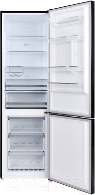 Холодильник с морозильником Korting KNFC 62370 N - фото 3 - id-p220158961