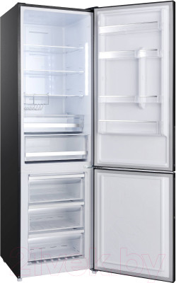 Холодильник с морозильником Korting KNFC 62370 N - фото 4 - id-p220158961