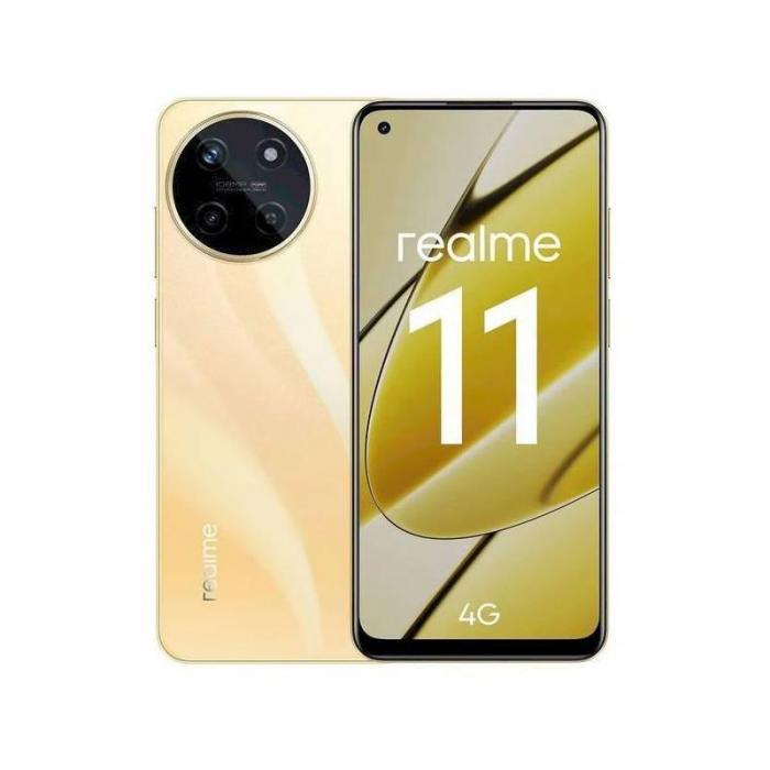 Игровой смартфон телефон для игр Realme 11 8/128Gb LTE золотистый - фото 1 - id-p220021630