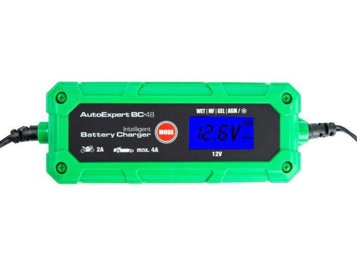 Зарядное устройство AutoExpert BC-48 для аккумулятора AGM гелевых АКБ 12V мото авто - фото 1 - id-p220022260