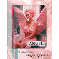 Скетчбук Gatto Rosso Angel in Pink, А4, 120 г/м2, 64 листа