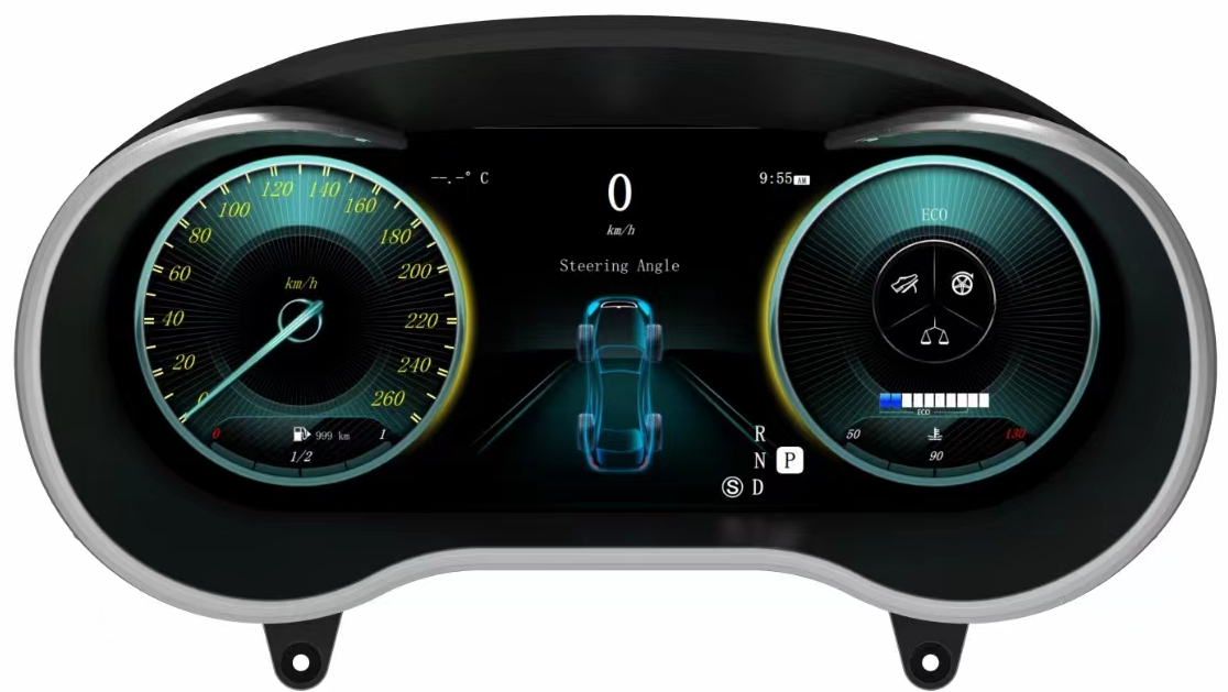 Штатная электронная LCD-панель приборов для Mercedes-Benz C (W205) GLC X205 2014-2018 - Radiola - фото 7 - id-p220161741