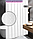 Штора для ванной комнаты и душа водоотталкивающая Artica 180х180 см., 12 колец / Шторка - занавеска для ванны, фото 4