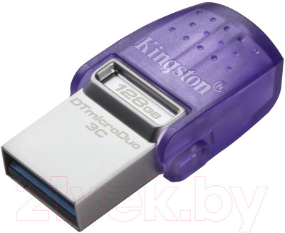 Usb flash накопитель Kingston Data Traveler MicroDuo 128Gb (DTDUO3CG3/128GB) - фото 2 - id-p220162514