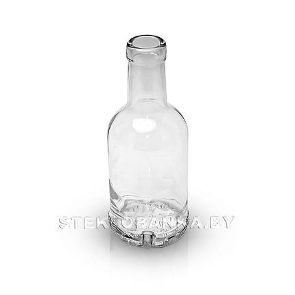 Стеклянная бутылка 0,200 л. (200 мл.) Домашняя (20*21), фото 2