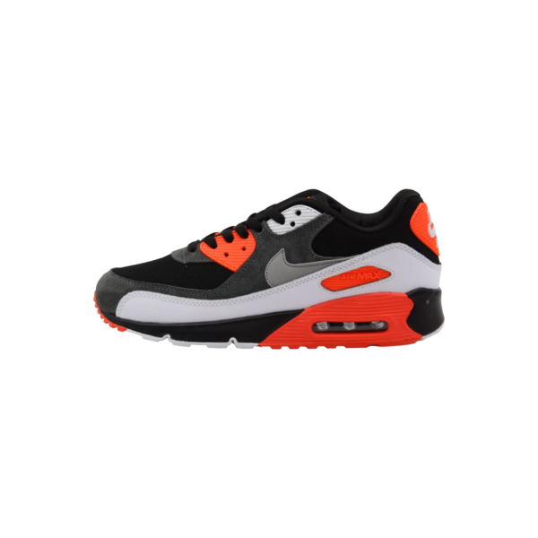 Nike Air Max 90 Grey/Red/Black - фото 1 - id-p162081204