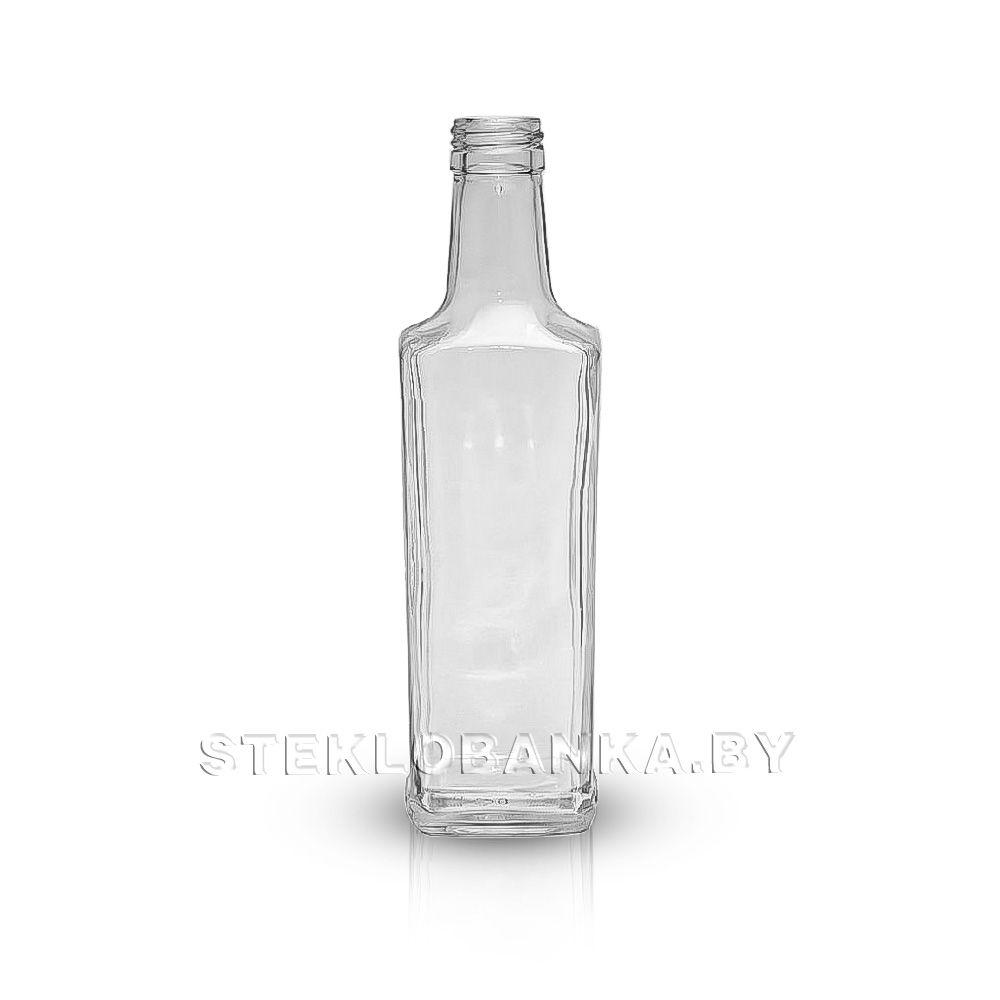 Стеклянная бутылка 0,250 л. (250 мл.) Гранит ВИНТ (28) - фото 1 - id-p213240170