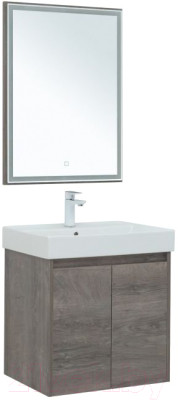 Комплект мебели для ванной Aquanet Lino 60 / 302533 - фото 1 - id-p220171408