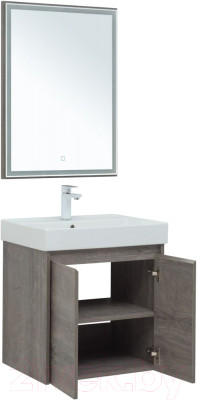 Комплект мебели для ванной Aquanet Lino 60 / 302533 - фото 4 - id-p220171408