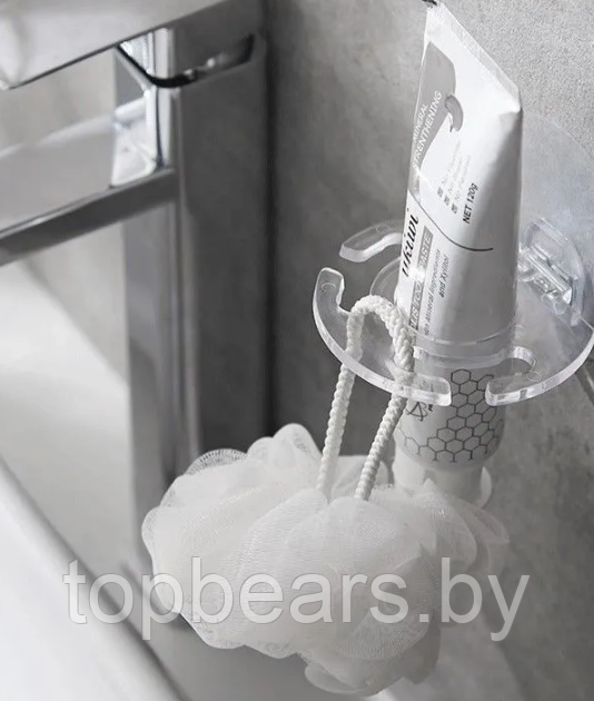 Держатель для ванной комнаты / Самоклеющийся стакан для зубных щеток, пасты, станков - фото 7 - id-p220173301