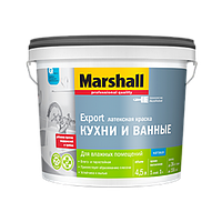 Краска MARSHALL Export Кухни и ванные 4,5л матовая BC