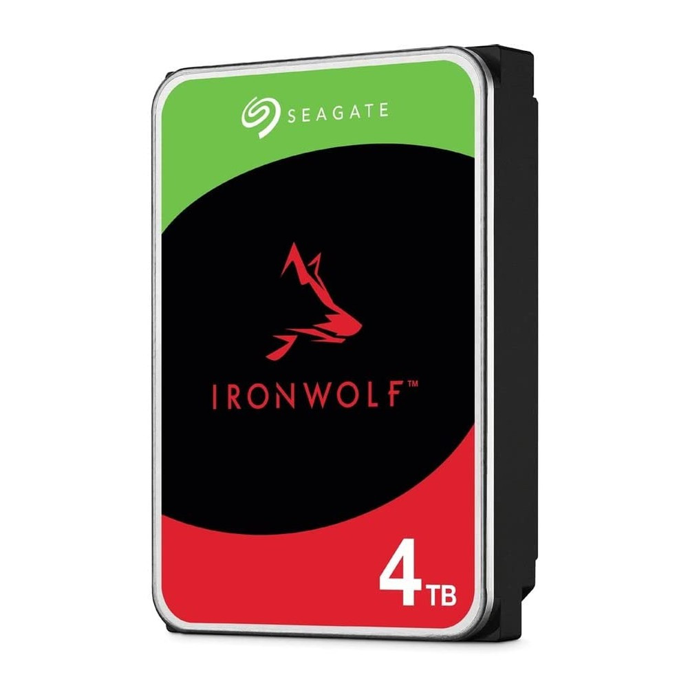 4TB Seagate Ironwolf (ST4000VN006) {SATA 6.0Gb/s, 7200 rpm, 256mb buffer, 3.5",для NAS} - фото 1 - id-p212724350