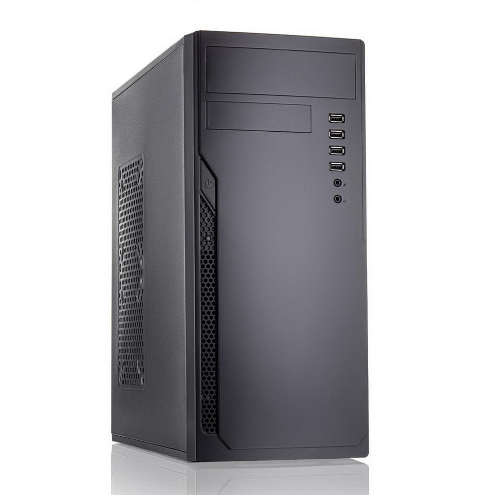 Корпус c блоком питания 450 Ватт Foxline. Case Foxline FL-301, ATX, 1x5.25EXT, 1x3.5EXT, 4x3.5INT, 2xUSB2.0,