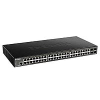 D-Link DGS-1250-52X/A1A Настраиваемый коммутатор 2 уровня c 48 портами 10/100/1000Base-T и 4 портами 10GBase-X