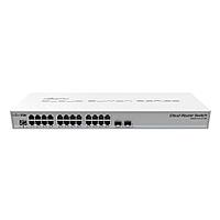 Коммутатор MikroTik CRS326-24G-2S+RM Cloud Router Switch 326-24G-2S+RM with RouterOS L5, 1U rackmount