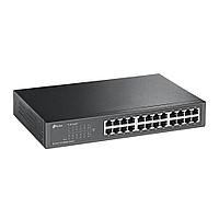 Коммутатор TP-Link. 24-port 10/100M Switch, 24 10/100M RJ45 ports, 13-inch steel case