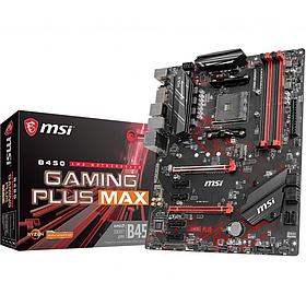 Материнская плата MSI B450 GAMING PLUS MAX Soc-AM4 AMD B450 4xDDR4 ATX AC`97 8ch(7.1) GbLAN RAID+DVI+HDMI