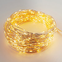 Гирлянда светодиодная String Light Роса, 1000 LED длина 100 м (теплый белый, 87451)