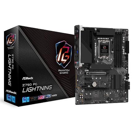 Материнская плата ASRock Z790 PG LIGHTNING Soc-1700 (Z790) PCI-E 5.0x16 PCI-E 4.0x16 3xPCI-E 3.0x1 M.2(WI-FI), фото 2