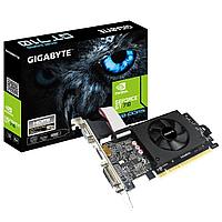 Видеокарта Gigabyte PCI-E GV-N710D5-2GIL NVIDIA GeForce GT 710 2048Mb 64 GDDR5 954/5010 DVIx1 HDMIx1 CRTx1