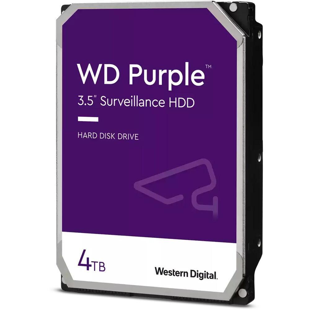 Жесткий диск HDD 3.5" SATA-III WD 4Tb Purple WD43PURZ - фото 1 - id-p215002732