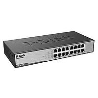 D-Link DES-1016D/H1A Неуправляемый коммутатор с 16 портами 10/100Base-TX, функцией энергосбережения и