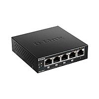 Коммутатор D-Link DGS-1005P/A1A 5-port Gigabit Switch (4UTP 1000Mbps PoE + 1UTP 1000Mbps)