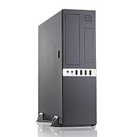 Корпус с блоком питания 300Вт. Foxline. Сase Foxline mATX Desktop 300W, 2xUSB3.0, 2xUSB2.0, toolless, Black,