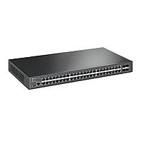 TP-Link TL-SG3452X JetStream 48-портовый гигабитный управляемый коммутатор уровня 2+ с четырьмя слотами SFP+