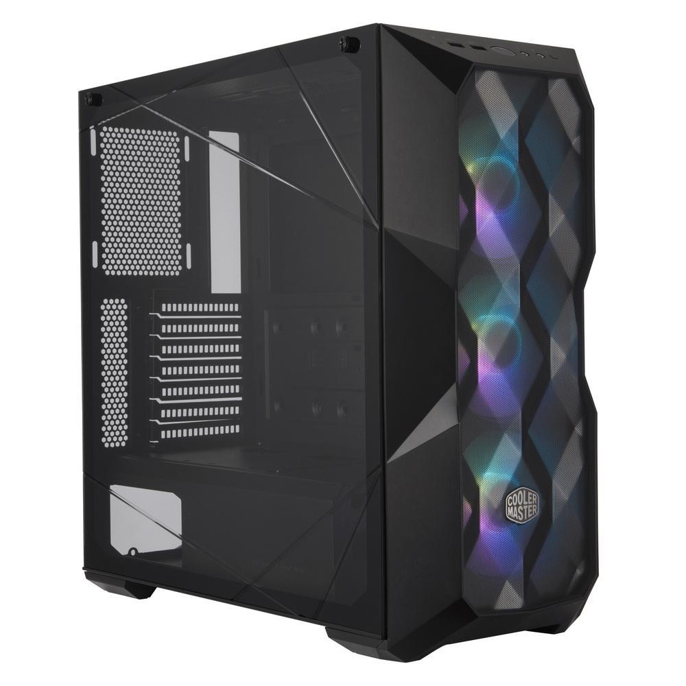 Корпус без блока питания Cooler Master. Cooler Master MasterBox TD500 MESH, USB3.0x2, 3x120 ARGB Fan, Black, - фото 1 - id-p211090134