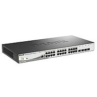 D-Link DGS-1210-28P/ME/B2A Управляемый коммутатор 2 уровня с 24 портами 10/100/1000Base-T и 4 портами